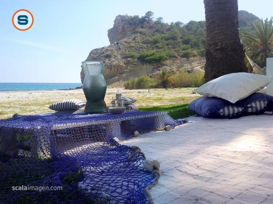 Decoración de boda junto al mar en Alicante. scalaimagen.com