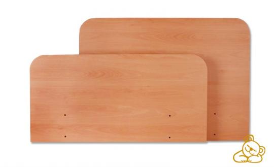 Cabezal y piecera de madera