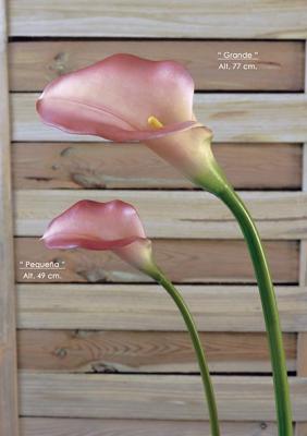 Callas artificiales color malva
