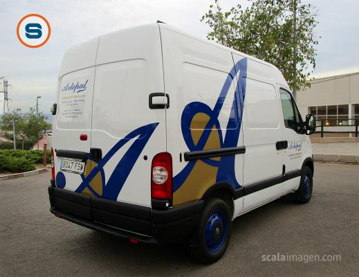 Rotulación de vehículos de Flota. info@scalaimagen.com
