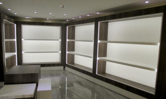 Muebles a medida con Iluminación Led
