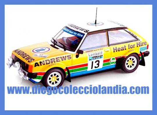 Coches Scalextric en Madrid,España. www.diegocolecciolandia.com .Tienda Scalextric Madrid.Ofertas