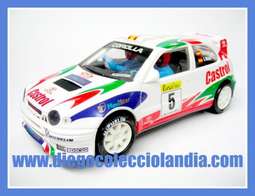www.diegocolecciolandia.com .Comprar Scalextric en Madrid.Tienda Scalextric en España.Coches Slot