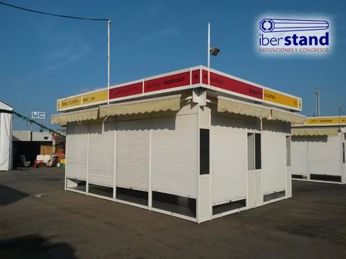 casetas móviles para eventos en exteriores