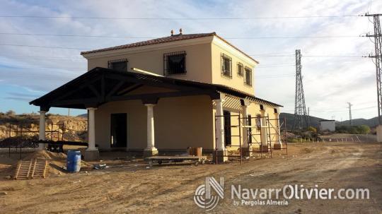 Vivienda eficiente energeticamente construida en madera