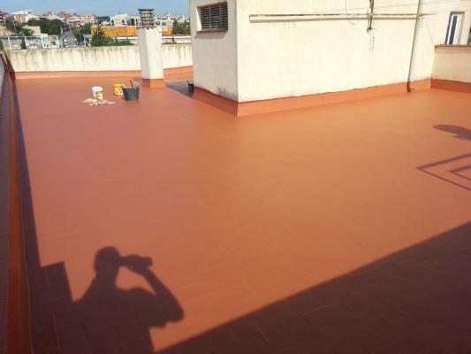 Impermeabilización de terrados.