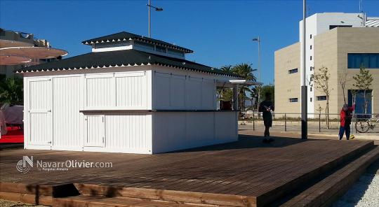 Chiringuito Terraza, El Califa, Puerto deportivo de Garrucha, Almería