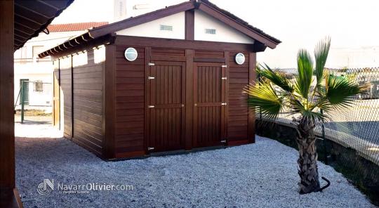 Módulo de aseos para Restaurante El Faro, Villaricos, Almería