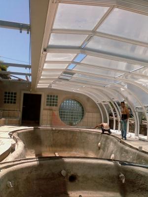 Piscina cubierta climatizada.