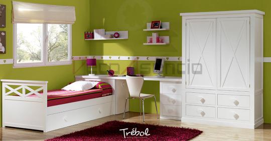 Dormitorio Juvenil Trébol 