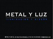 Metal y Luz Iluminaci�n y dise�o
