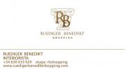 ruediger benedikt shopping