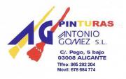 PINTURAS ANTONIO GOMEZ S.L.