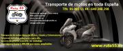 Transporte de motos Ruta55