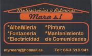 multiservicios y reformas mara s,l