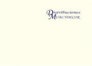 DISTRIBUCIONES MUBLYDECOR