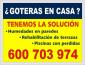 Goteras en casa