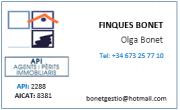 FINQUES BONET