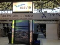 backlit booth design in Spain