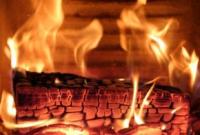 Madera ardiendo