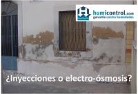 Contra las humedades: Inyecciones o electro-&oacute;smosis