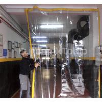 cortina transparente para taller
