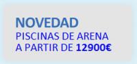 Piscinas de arena desde 12900 euros