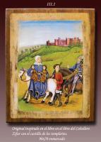 CASTILLO DE PONFERRADA CON PERSONAJES MEDIEVALES