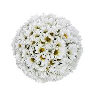 Bola flores artificiales margaritas en lallimona.com