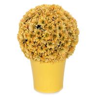 Bola flores artificiales margaritas con maceta en lallimona.com Bola flores artificiales margaritas con maceta en lallimona.com