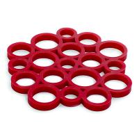 Salvamanteles silicona circulos en lallimona.com