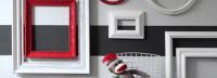 Decorar con marcos vac&iacute;os
