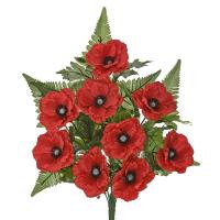 Todos los Santos. Ramos artificiales con flores en lallimona.com