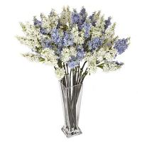 Flores artificiales lilas y blancas en lallimona.com Flores artificiales lilas y blancas en lallimona.com