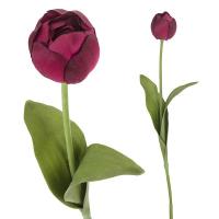 Tulipan artificial cereza en lallimona.com Tulipan artificial cereza en lallimona.com